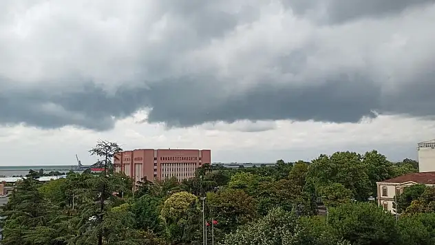 Samsun için çok kuvvetli yağış uyarısı