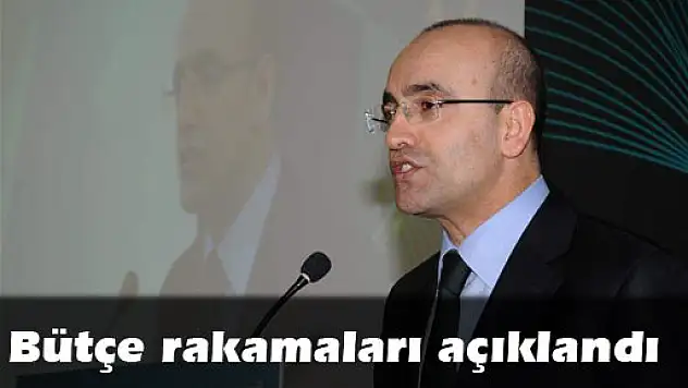 Bütçe açıklandı