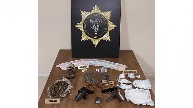 Samsun'daki uyuşturucu operasyonunda 37 kişi yakalandı