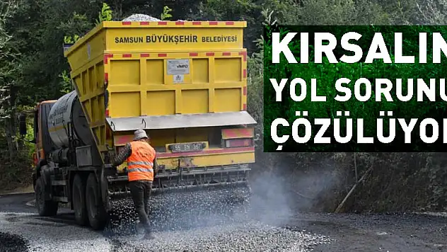 Kırsalın yol sorunu çözülüyor