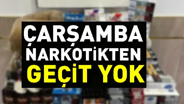 Samsun'da 28 bin 340 adet makaron ele geçirildi