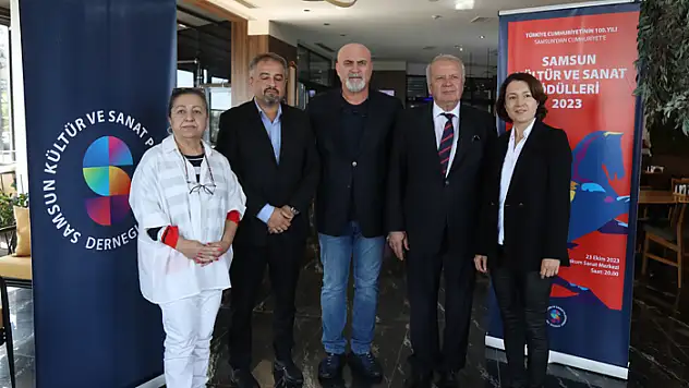 Samsun'da, Cumhuriyet'in 100'üncü yılına özel kültür ve sanat ödülleri verilecek