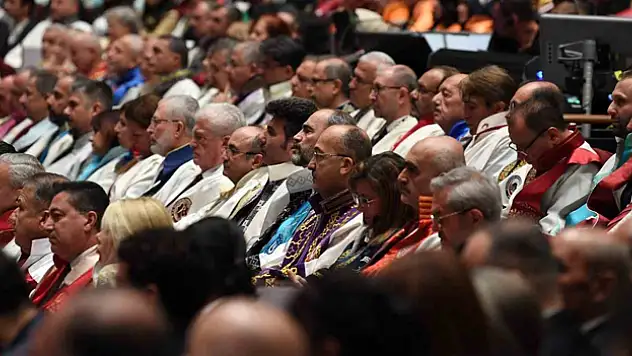 2023-2024 akademik yılı açılış töreni, tüm üniversitelerin katılımıyla Beştepe'de gerçekleşti