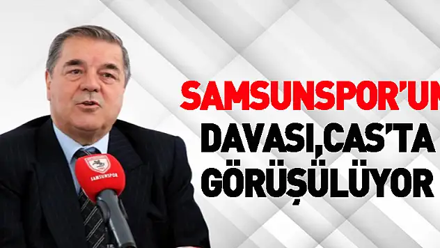 İki dönem transfer yasağı alan Samsunspor'un davası, CAS'ta görüşülüyor