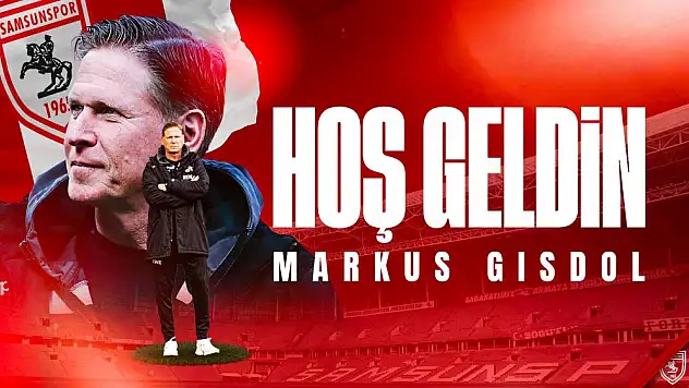 Samsunspor'un hocası Markus Gisdol oldu