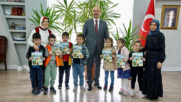 Başkan Kılıç'a öğrencilerden ziyaret