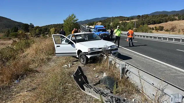 trafik kazası: 2 yaralı