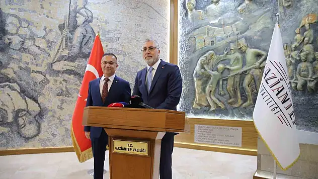 Bakan Vedat Işıkhan Gaziantep'te