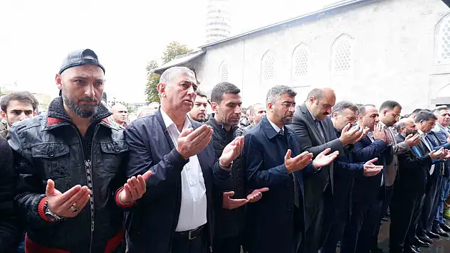 Erzurum'da gıyabi cenaze namazı kılındı
