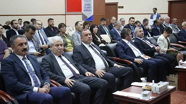 Aydın'da Zeytin ve Zeytinyağı Sektör Toplantısı gerçekleştirildi