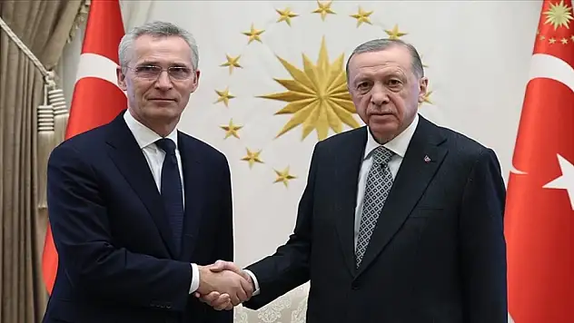 Cumhurbaşkanı Erdoğan, Stoltenberg'le görüştü!