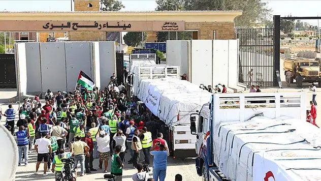 Gazze'ye insani yardım girişi