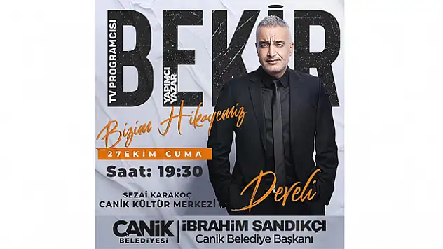Bekir Develi'den 'Bizim Hikayemiz' söyleşisi