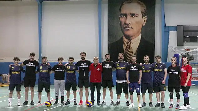 Voleybol Halk Turnuvası başladı