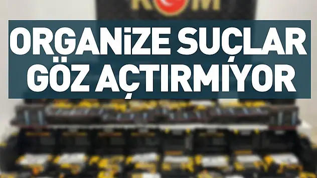 Organize suçlar göz açtırmıyor