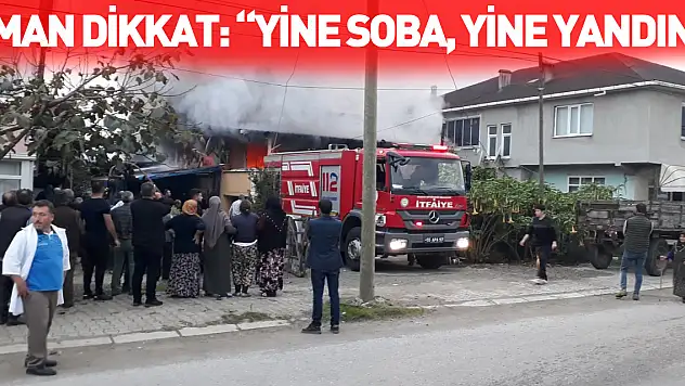 Aman dikkat: 'Yine soba, yine yandın!'