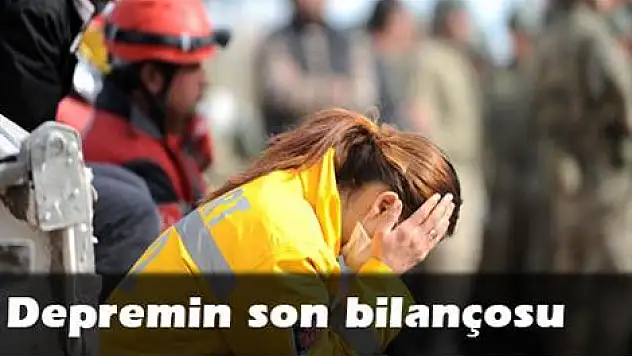 Depremin son bilançosu