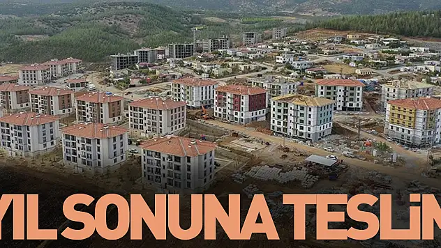 10 bin 350 kalıcı konut teslim edilecek