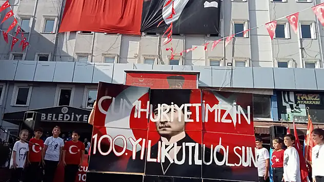 Bafra, Asarcık ve Termede Cumhuriyetin 100. Yılı Kutlandı