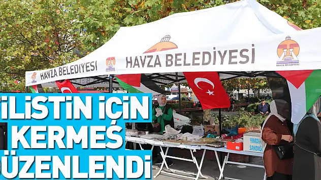 Filistin için kermes düzenlendi
