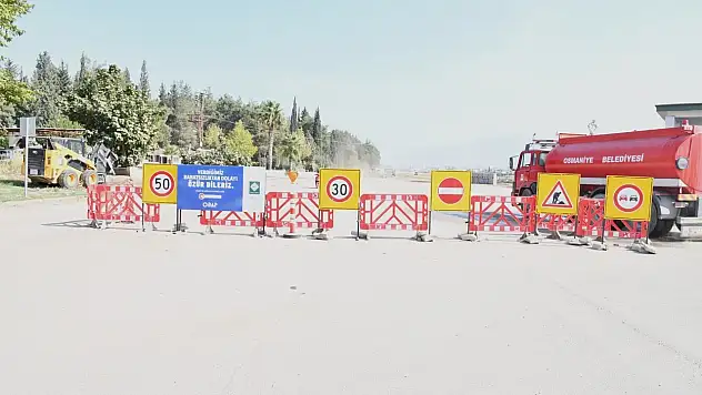 Basınçlı terfi hattını 2 ayda tamamlanacak