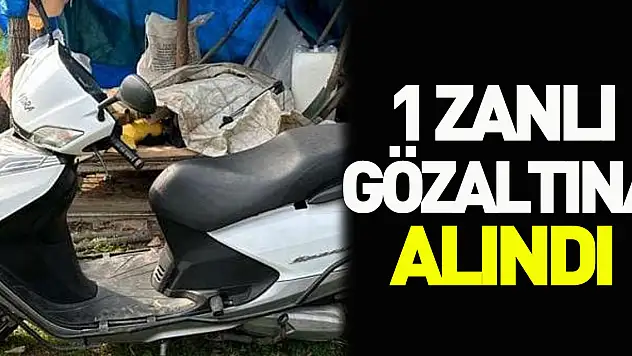 1 zanlı gözaltına alındı
