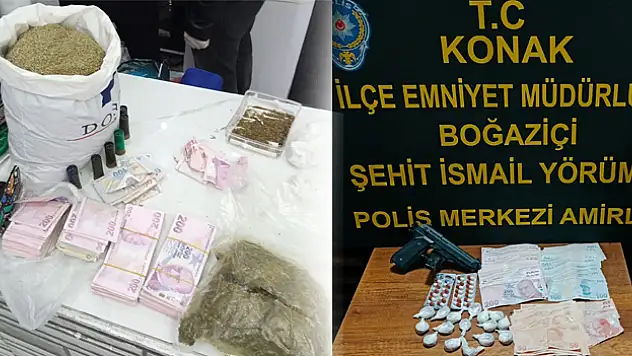 İzmir'de Uyuşturucu Baskını