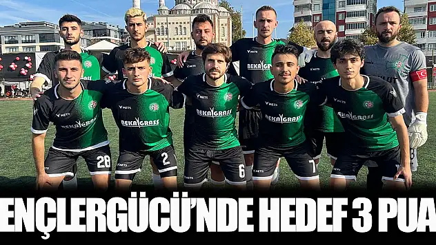 Gençlergücü'nde Hedef 3 Puan