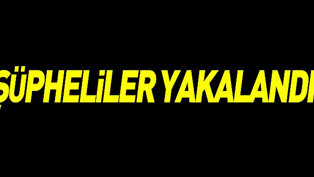 Şüpheliler Yakalandı