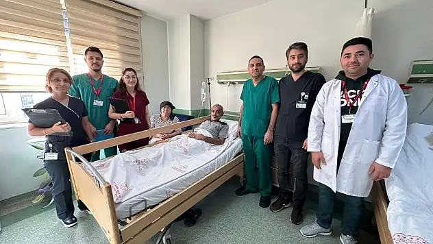 'damar tıkama' yöntemiyle sağlığına kavuştu