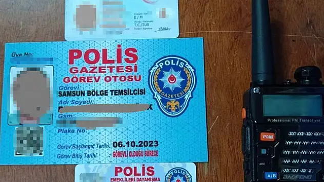 Sahte Basın Kartı İle Yakalandı