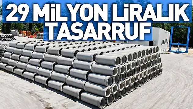 29 Milyon Liralık Tasarruf