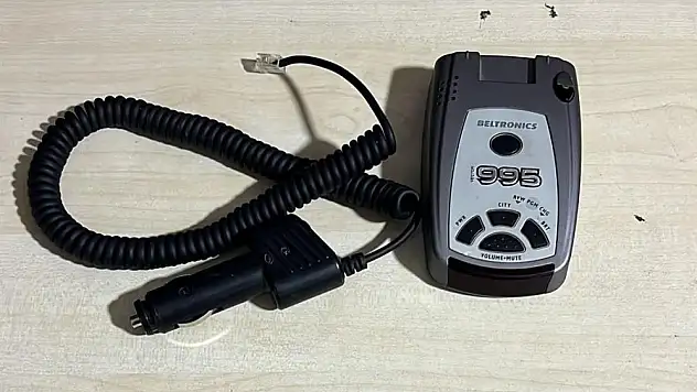 Radar tespit cihazı ele geçirildi