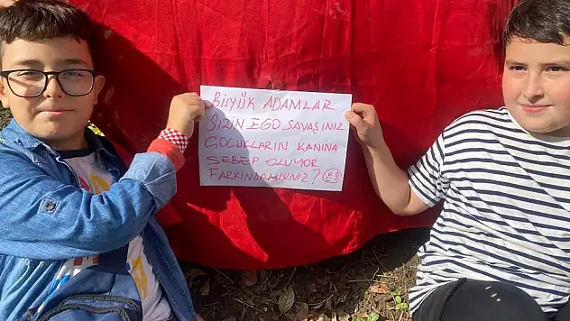 Çocuklardan Filistin'e Destek