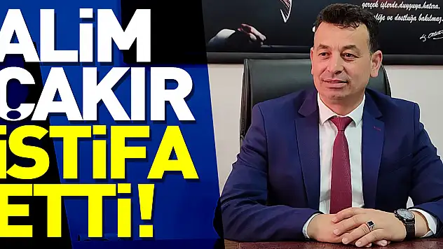 Alim Çakır İstifa Etti!