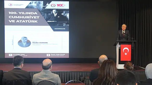 OMÜ'den Cumhuriyet ve Atatürk Konferansı