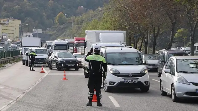 Samsun'da taşıt sayısı 447 bini geçti