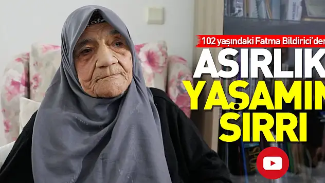 ASIRLIK YAŞAMIN SIRRI