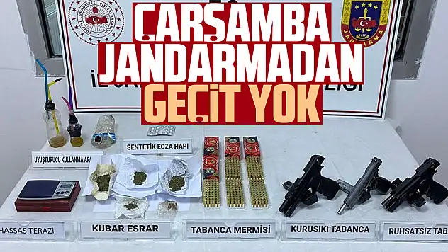 Çarşamba Jandarmadan Geçit Yok