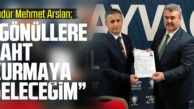 'Gönüllere taht kurmaya geleceğim'
