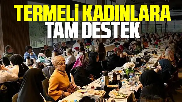 Termeli kadınlara tam destek