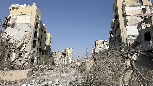 Gazze'nin kuzeyi harabeye döndü