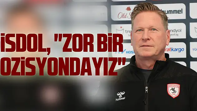 Gisdol, 'Zor bir pozisyondayız'