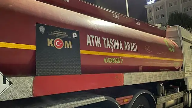 23 bin 333 litre kaçak akaryakıt