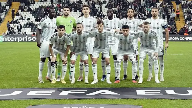 Beşiktaş, 7 değişiklik ile sahada