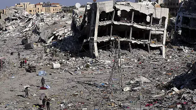 Gazze'de  6 bin 500 kişi kayıp