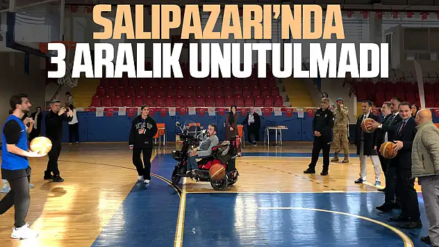 Salıpazarı'nda 3 Aralık Unutulmadı