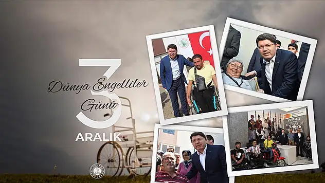 Engelli dostu projelerle hayatları kolaylaştırıyoruz