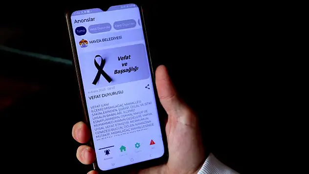 Havza duyuruları Artık Cepte