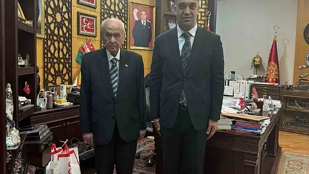 Bahçeli'ye Konuk Oldu
